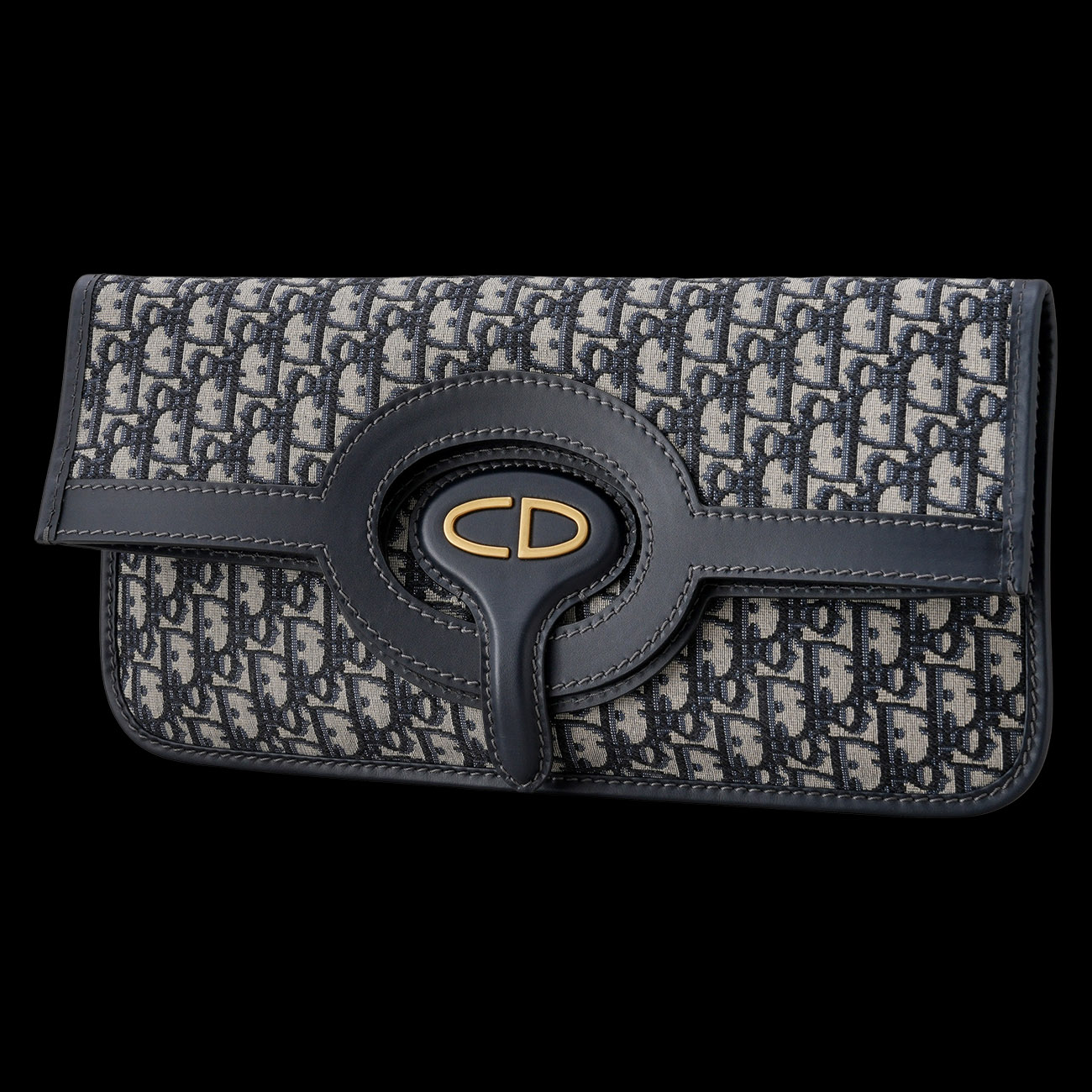 CHRISTIAN DIOR(USED)디올 M8604 오블리크 폴딩 클러치